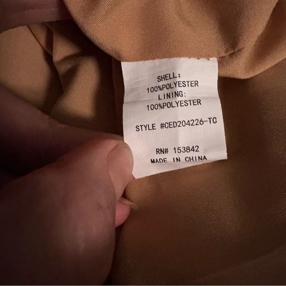 Code x Mode Floral Dress Women’s S Midi 3/4 Sleeveless Cottagecore Prairie - Picture 8 of 9